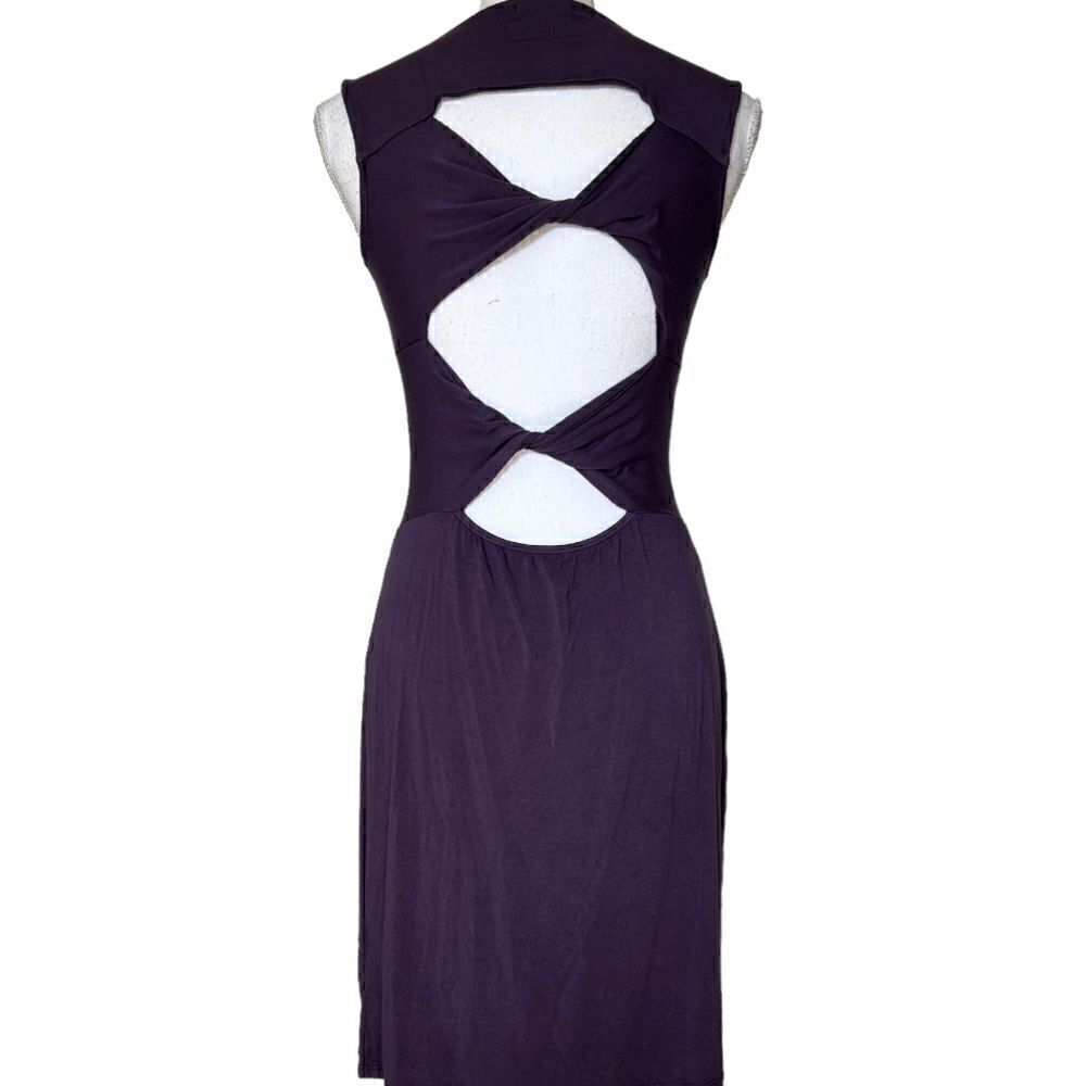 Made Brand Purple Cut Out Dress Size Small